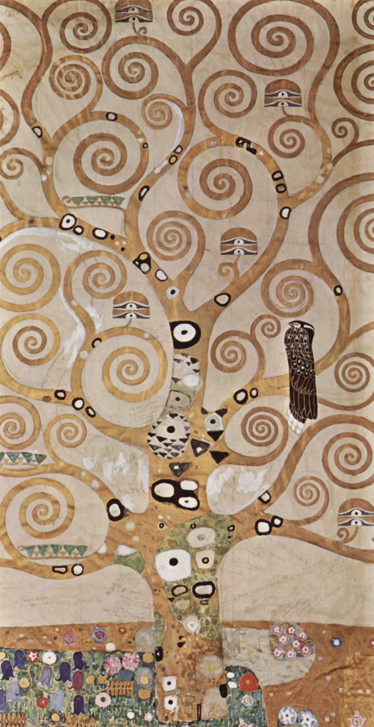 Klimt's Tree of Life, a work symbolizing unity, growth, and the connection between the cycles of life