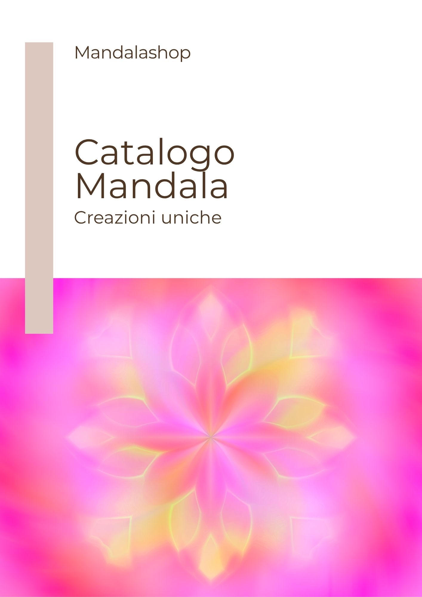 Catalogo Mandalashop con oltre 200 mandala da stampare su richiesta