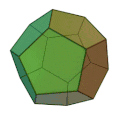 icosaedro sólido platónico