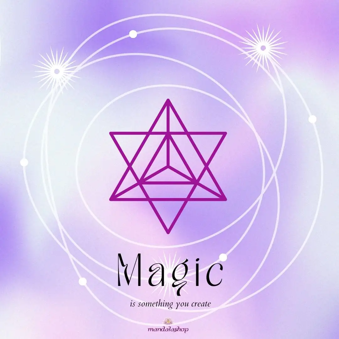 Merkaba star sacred geometry
