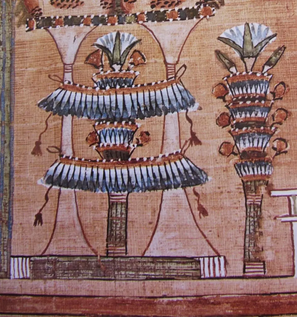 darstellung Lotusblüte Altägypten