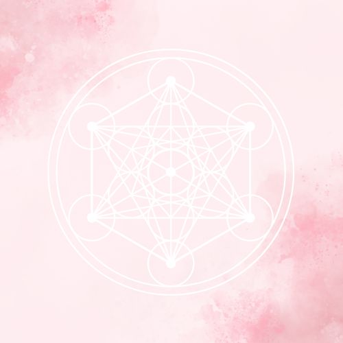 Cubo de Metatrón, un símbolo de geometría sagrada utilizado para el equilibrio energético, la protección espiritual y la activación de la energía