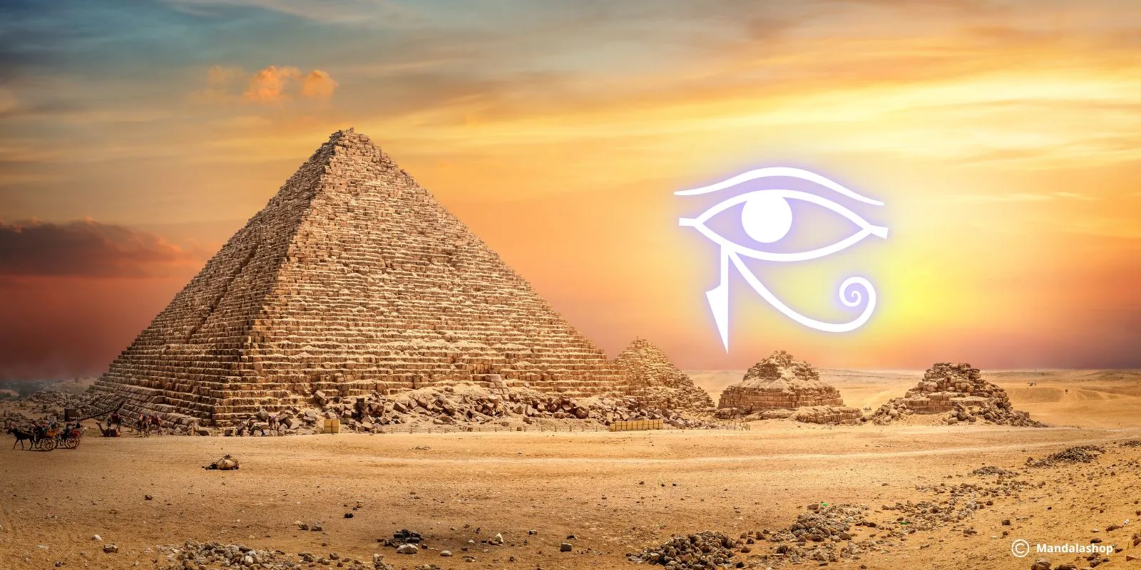 das horusauge im alten ägypten ist ein starkes symbol