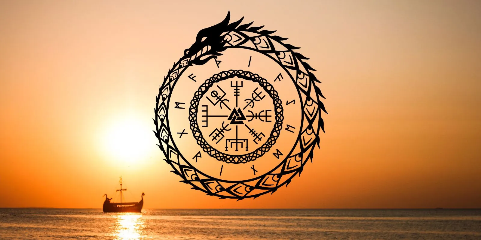 Il vegvisir, o bussola vichinga, è usato per la protezione