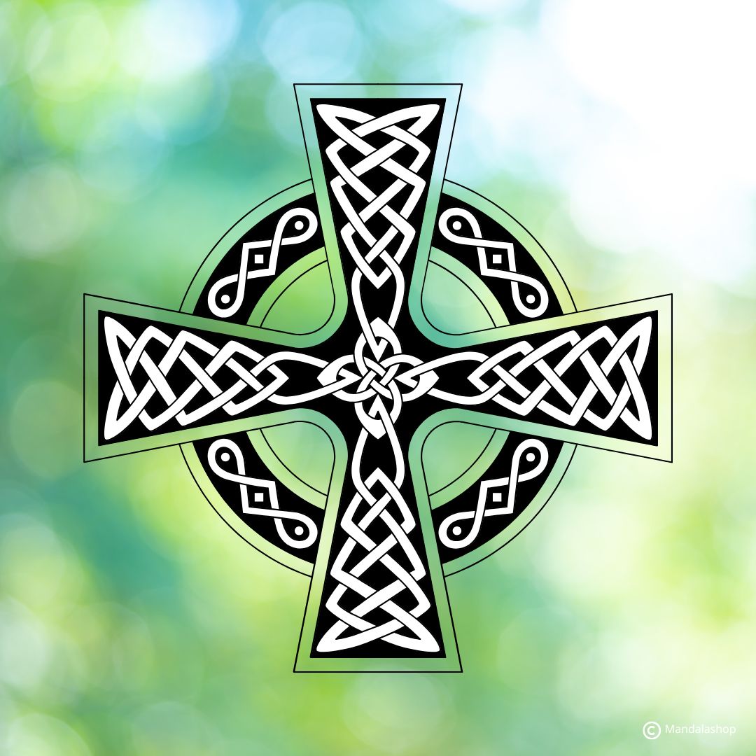 Celtic cross, an ancient Celtic symbol representing the union between the earthly and the celestial, hijacked by certain nationalist movements