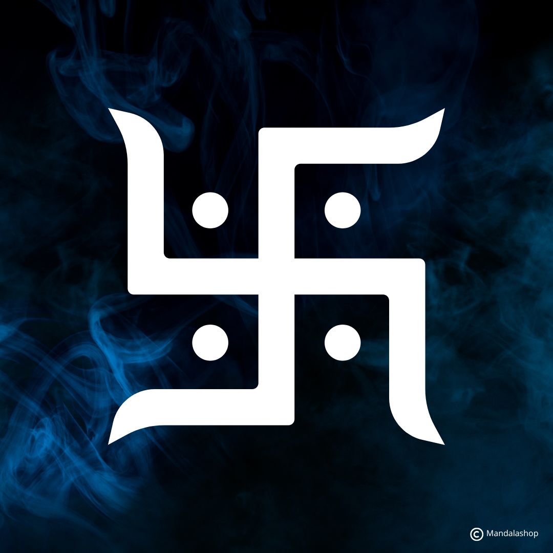 Swastika, ancient symbol of luck and eternity, hijacked by the Nazi regime