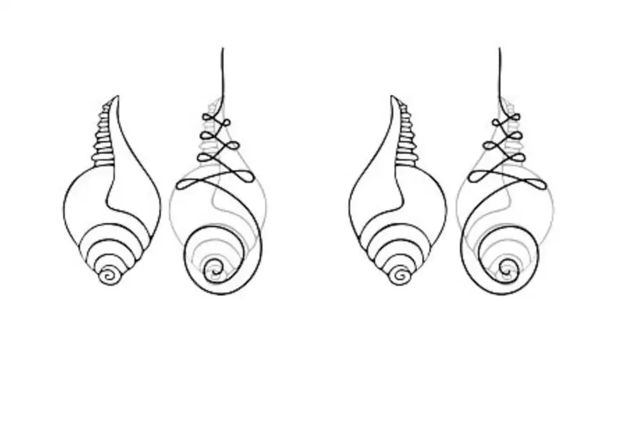 muschelschalen: Bedeutung in Abhängigkeit von der Drehrichtung