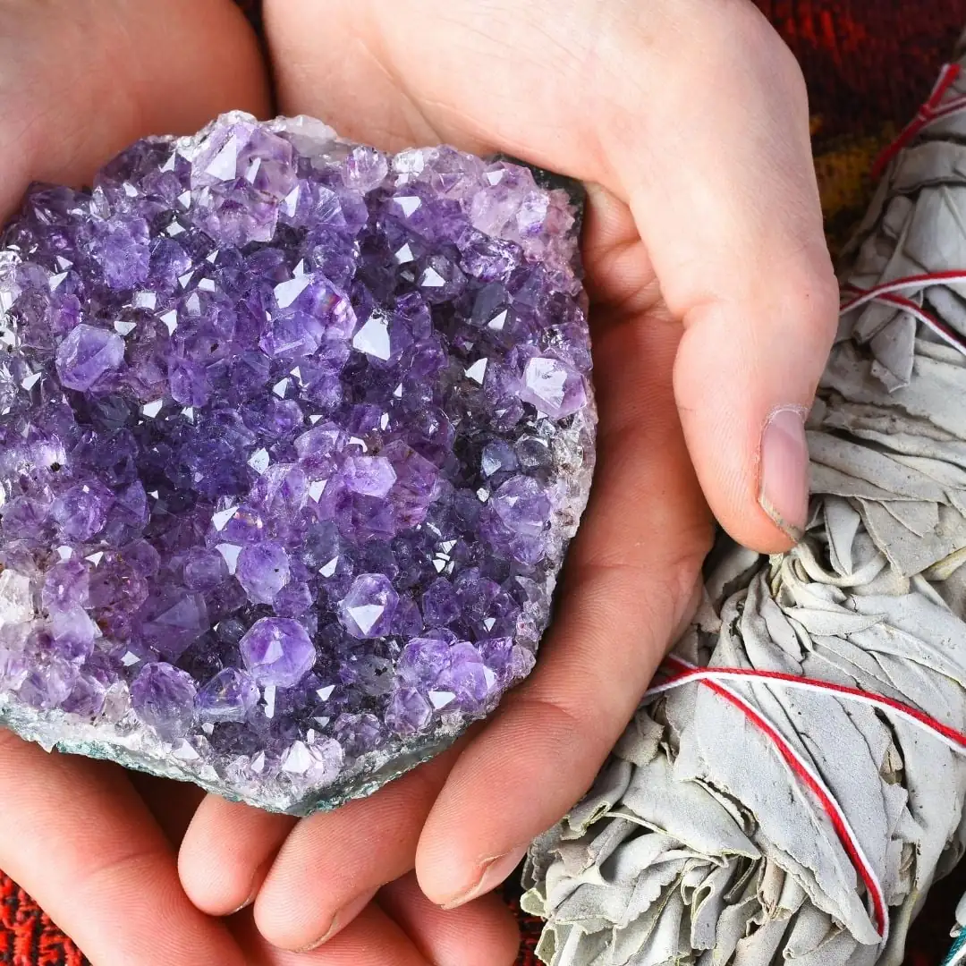 La amatista es una piedra de purificación