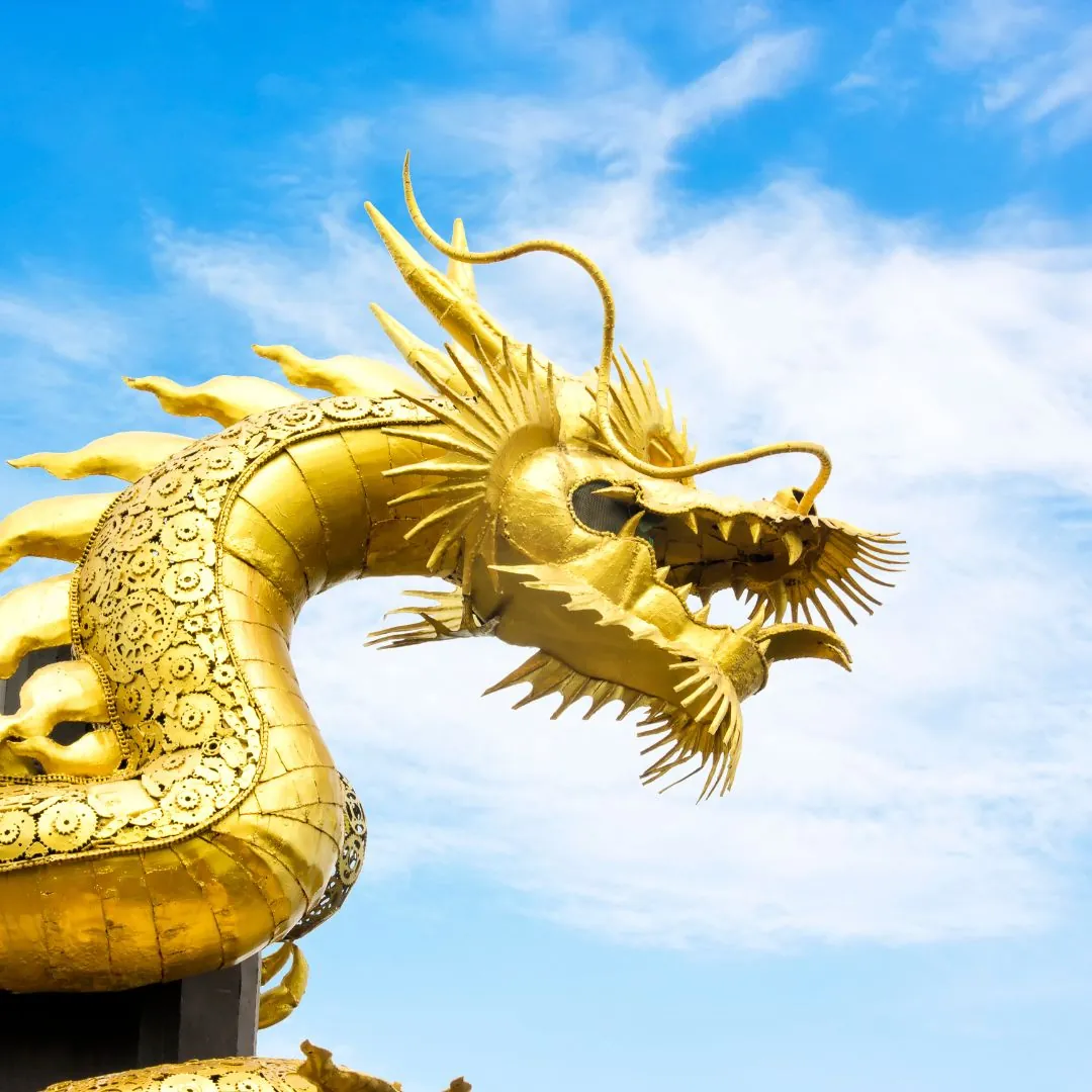 El dragón, símbolo chino de fuerza